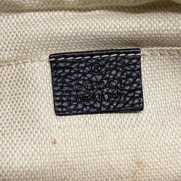 Auth GUCCI Soho 308364 Black Leather - Shoulder Bag - Picture 13 of 16